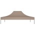 Techo de carpa para celebraciones gris taupe 4x3 m 270