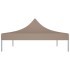 Techo de carpa para celebraciones gris taupe 4x3 m 270