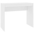 Escritorio de madera contrachapada blanco 90x40x72