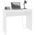 Escritorio de madera contrachapada blanco 90x40x72