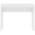 Escritorio de madera contrachapada blanco 90x40x72