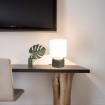 Lámparas de mesa táctiles 2 unidades blanco E14