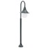 Farola de jardín aluminio verde oscuro E27 120