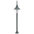 Farola de jardín aluminio verde oscuro E27 120