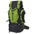 Mochila de senderismo XXL negro y verde 75