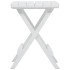 Mesa de jardín plegable blanco 45,5x38,5x50