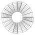 Poste circular de gaviones acero galvanizado Ø30x150