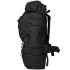 Mochila estilo ejército XXL negro 100