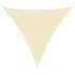 Toldo de vela triangular HDPE 5x5x5 m m
