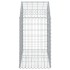 Cesta de gaviones forma arco hierro galvanizado