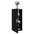 Armario de pared madera de ingeniería negro 35x34x90