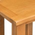 Mesa auxiliar de madera maciza de roble 27x24x37