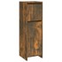 Armario de baño madera contrachapada roble ahumado 30x30x95