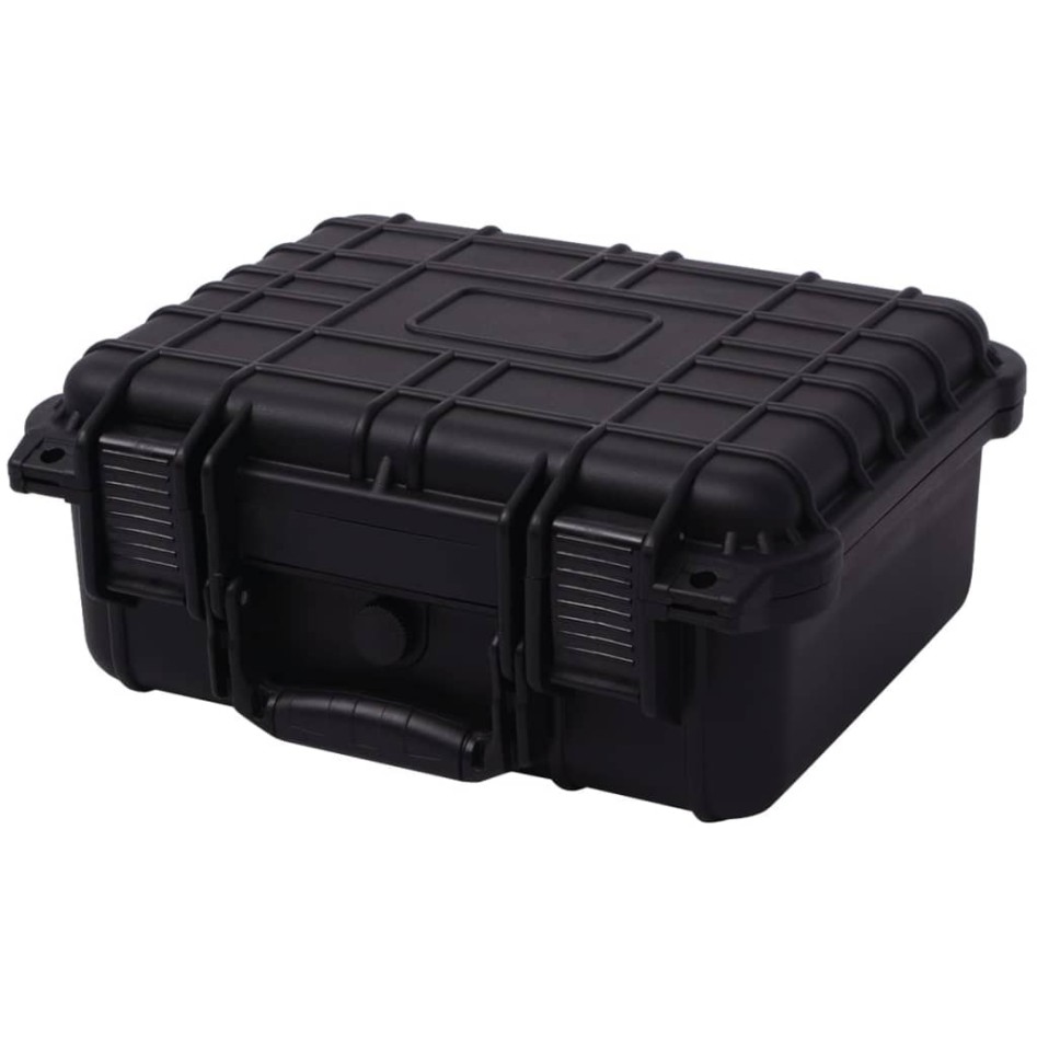 Maletín protector de equipo negro 35x29,5x15