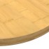 Tablero de mesa de bambú Ø60x2,5