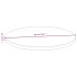 Tablero de mesa de bambú Ø60x2,5