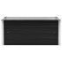 Arriate de acero galvanizado gris antracita 100x40x45