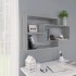 Estante de pared madera ingeniería gris Sonoma 104x20x58,5