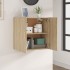 Armario de pared madera contrachapada roble sonoma 60x30x60