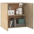 Armario de pared madera contrachapada roble sonoma 60x30x60