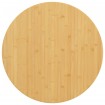 Tablero de mesa de bambú Ø60x1,5 cm