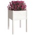 Jardineras 2 uds madera maciza de pino 50x50x70