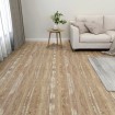 Tarimas de suelo autoadhesivas 20 unidades PVC marrón 1,86 m²