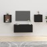 Muebles para TV de pared 2 uds negro 40x34,5x40