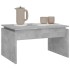 Mesa de centro madera contrachapada gris hormigón 68x50x38