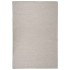 Alfombra de exterior de tejido plano gris taupe 120x170