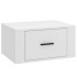 Mesita de noche de pared blanco 50x36x25