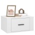 Mesita de noche de pared blanco 50x36x25