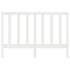 Cabecero de cama madera maciza de pino blanco 146x4x100