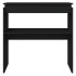 Mesa consola madera contrachapada negro 80x30x80