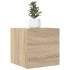 Muebles de salón de pared 2 uds roble Sonoma 30,5x30x30