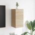 Muebles de salón de pared 2 uds roble Sonoma 30,5x30x30