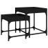 Mesitas auxiliares 2 uds madera contrachapada