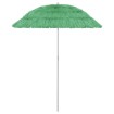 Sombrilla de playa Hawaii verde 180 cm