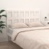 Cabecero de cama madera maciza de pino blanco 145,5x4x100