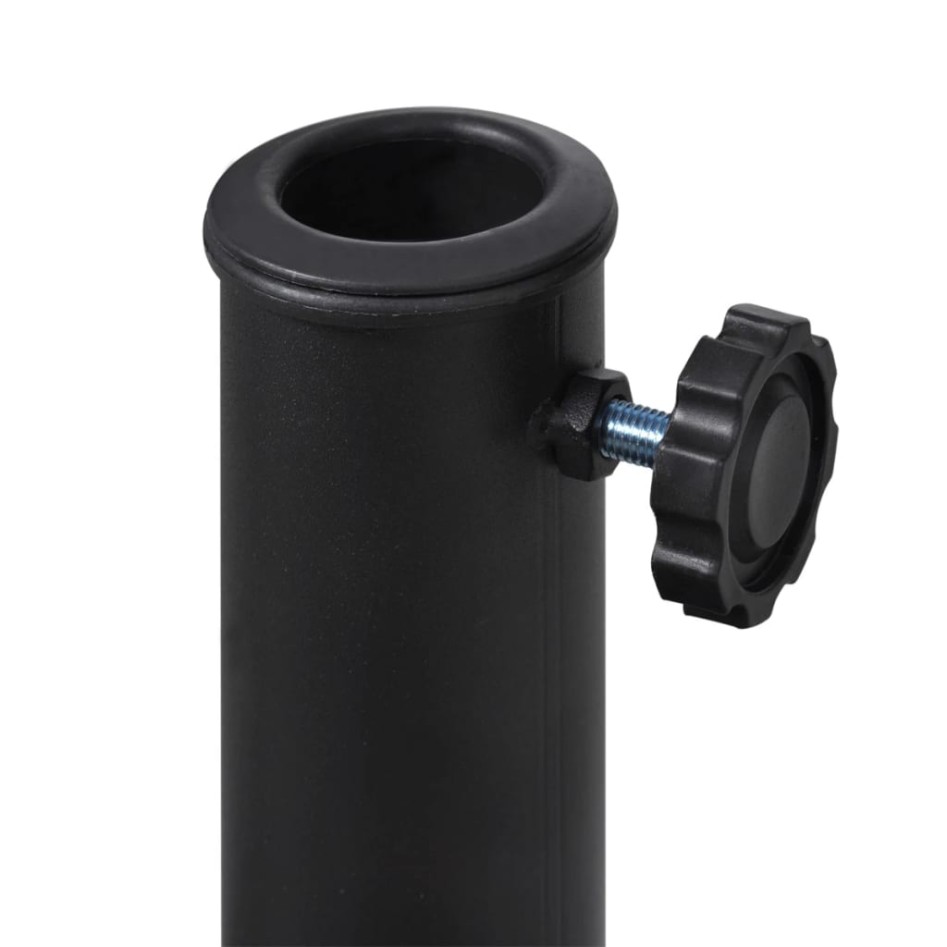 Base de sombrilla semicircular de