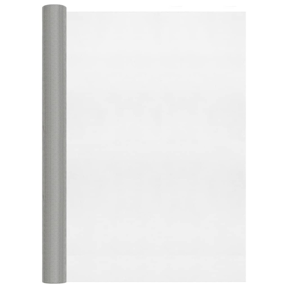 Malla mosquitera de acero inoxidable plateada 112x500