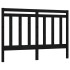 Cabecero de cama madera maciza de pino negro 146x4x100
