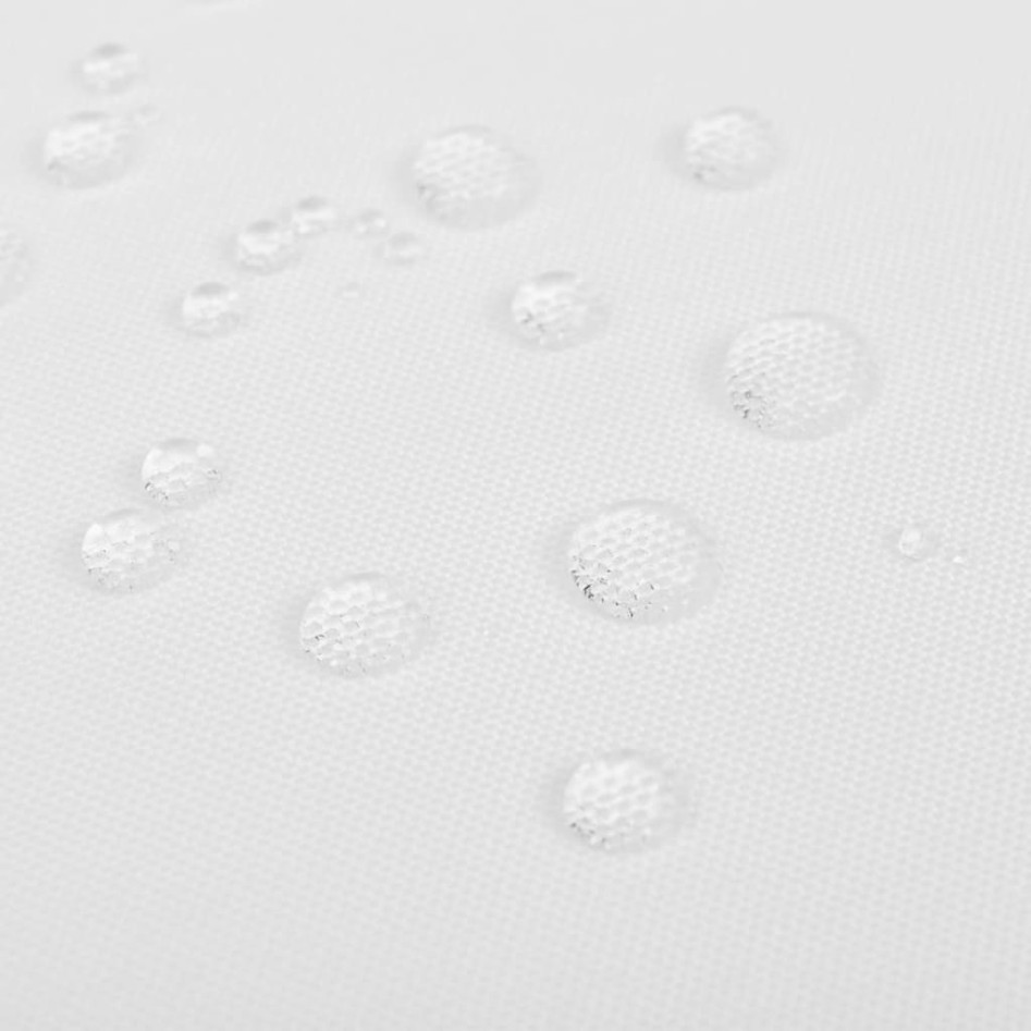 5 manteles blancos 100 x 100