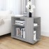 Mesa auxiliar madera contrachapada gris Sonoma 70x35x55