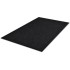 Alfombra de entrada de PVC negra, 120 x 180