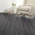 Lamas de suelo PVC autoadhesivas negro y blanco 2,51m²