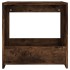 Mesa auxiliar madera contrachapada roble ahumado 50x26x50
