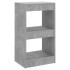 Estantería/divisor de espacios gris hormigón 40x30x72