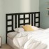 Cabecero de cama madera maciza de pino negro 146x4x100