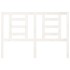 Cabecero de cama madera maciza de pino blanco 126x4x100